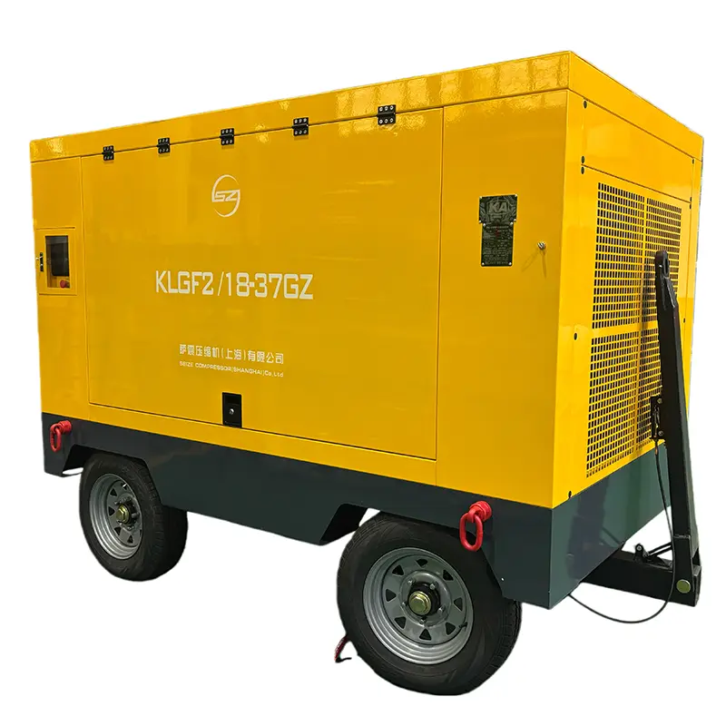 185 CFM портативті ауа компрессоры